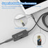 Cubilux 3.5mm TRRS Volume Attenuator Cable - 1/8-inch Headphone Extension Cord with Audio Volume Control, 4 Feet for
