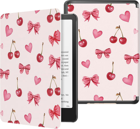 MoKo Case for All-new 7" Ebook Readers 2024, Lightweight PU Protective Shell Cover