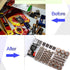 YIHAOSSING 93 Battery Organizer Storage Case with Tester,Clear Lid Battery Storage Organizer,Holds Batteries Battery