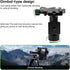 FANAUE Monopod Gimbal Head with Arca-Swiss Dovetail Quick Release Plate | Rapid Side-Saddle Tilt Adjustment