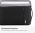 LANDICI 360° Protective Laptop Sleeve 11.6 Inch for Surface Pro 7 8 9, MacBook Air 11, Slim Shockproof Waterproof Black