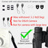 YMTHamaz3 Photographers,Washable,Black,58 Inch Camera Neck Strap Thin,Binocular Strap with Neoprene Padding,Camera