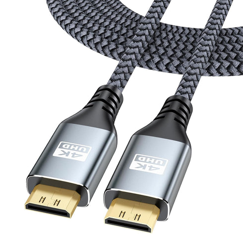 4K Mini HDMI to Mini HDMI Cable 6FT, HDMI Mini Cable Support