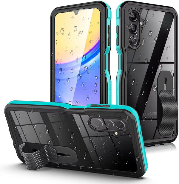 Waterproof Case for Samsung Galaxy A15 5G with Built-in Screen Protector, Rugged Full Body Dustproof Shockproof Case