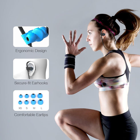 Boean Wireless Earbuds, Bluetooth 5.3 Headphones with 16Hrs Playtime, IPX7 Waterproof, Deep Bass Stereo Earbuds for