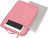 RAINYEAR 15.6 Inch Laptop Sleeve Case, Padded Briefcase with Handle Strap for Chromebook, Pink