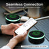 Portable Bluetooth Speaker with HiFi Stereo Sound, IP7 Waterproof with Suction Cup for Outdoor and Shower Use