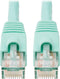Tripp Lite Cat6a 10G Ethernet Cable, Aqua, 3 Feet, Snagless Molded UTP