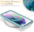 Esdot Case for Samsung Galaxy S21 Plus, Military Grade Rugged Cover with Fashionable Designs for Women, Agate Stone
