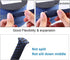 25ft PET Expandable Braided Sleeving, 1 inch, BlackBlue, Alex Tech Braided Cable Sleeve