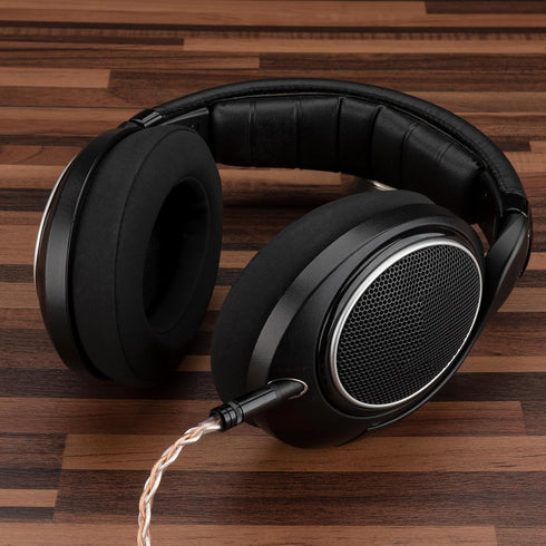 Geekria Apollo Silver-Plated 4.4mm to 2.5mm Audio Cable, Compatible with Sennheiser Headphones