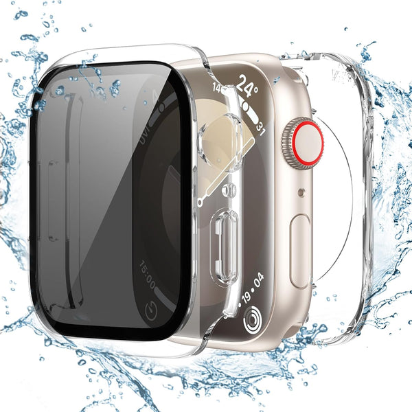 Tensea (2-in-1) Waterproof Apple Watch Screen Protector Case SE 2nd Generation, 40mm, Full Protection