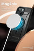 SUPCASE iPhone 15 Plus Case with Stand, Compatible with MagSafe, Built-in Screen Protector, Black
