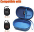 LTGEM Case for JBL Clip 4/5, Ultra Portable Waterproof Dustproof Bluetooth Speaker, Blue