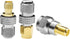 F-Type to SMA Male Female Adapter Connector, 3 Sets, 9 Pcs RF Coaxial Coax, SMA Male to F-Type, F Female to SMA Female