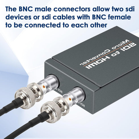 XRDS-RF 25ft SDI Cable, Flexible 3G/6G HD-SDI 75 Ohm RG179 Extension with Heavy Duty BNC Connectors