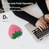 Gabongcui 2.4GHz 1000DPI Wireless Bluetooth Mouse Cute Fruit Strawberry Shape Mouse & Bluetooth Dual Mode Optical