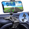 360 Degree Rotation Dashboard Cell Phone Holder for Car, Suitable for 4 to 7 inch Smartphones, Black