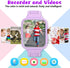 Retysaz Kids Smart Watch, 24 Game Fashion Smartwatches for Children 3-14, Great Gifts for Girls Boys (Purple)