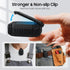 comiso IPX7 10H Wearable Bluetooth Speaker, Waterproof, Clip-On Portable Wireless Speaker, Playtime, Built-in Mic