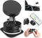 Gimswi Vacuum Magnetic Phone Holder with Metal Ring Compatible with iPhone 17 Samsung