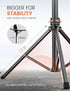 Pnitri 71'' 15/14/13 S23/S22 Phone Tripod Stand, Extendable Reinforced Aluminum Phone Stand with Wireless Remote