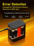 GrnOas.E 8 Pack 1.5V 3600mWh, 350mA, IP67 Rechargeable AA Batteries & Fast Charger, Integrated Charging Box