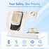 SMILE STATION 3 1 17-12 Wireless Charging Station for Apple Devices: in Foldable Qi Compact Case-Friendly Charger Stand