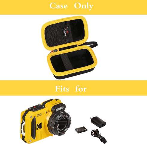 Mchoi Waterproof Hard Carrying Case Replacement for Kodak PIXPRO WPZ2 Rugged Waterproof Digital Camera, Case Only
