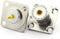 DHT Electronics 2PCS UHF Female SO239 Jack, 4 holes Panel Chassis Mount Flange Connector
