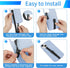 NTidea (3 Pack) Finger Phone Grip, Adjustable Silicone Cellphone Strap for Phone Case as Phone Loop Holder for iPhone