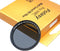 Fotasy 49mm Ultra Slim Circular PL Lens Filter, Nano Coatings MRC Multi Resistant Coating, 16 Layers Multi-Coated