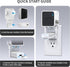 256GB USB Flash Drive & Wall Mount for Blink Sync Module 2 with Short Cable for Enhanced Security