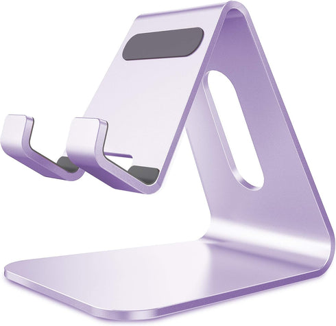 CreaDream Aluminum Desktop Cell Phone Stand, Cradle, Holder Compatible with Switch, All Smartphones, iPhone 11 Pro, Xs