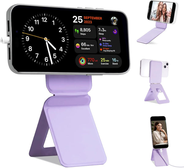 zreoktbe Phone Tripod Stand Compatible with iPhone 15/14/13/12 Series, Angle Adjustment & Strong