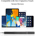 Fine Point Disc Stylus Pen for Apple iPad Pencil, Compatible with iPhone, iPad, Samsung Galaxy, All Touch Screen
