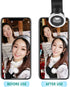 OUNONA 2 Sets 3-in-1 Clip-on Smartphone Camera Lens Kit with Fisheye Wide Angle and Macro Lens Silver Multifunctional
