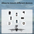 CAPART Camera Mount Expansion Bracket for DJI Air 3 Drone, Compatible with DJI OSMO Action and GoPro Action Cameras