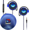 Earbuds Set with Case for Kids, Wired Over-Ear 3.5mm Headphones for Phone and PC, Comfortable Earphones with Hook