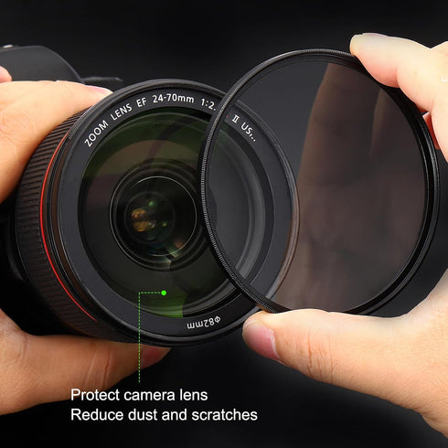 MECCANIXITY UV Lens Filter, Multi-Layer Coatings 95mm HD Hydrophobic Scratch Resistant for Camera Photography