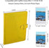 Hapeper 128 Pockets Photo Album for Fujifilm Instax Mini 12 11 9 8 90 70 40 Instant Camera Films (Golden)