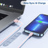 Essri 6FT iPhone Charger 3Pack, USB to Lightning Cable Extra Long Fast Charging Cord for iPhone 14 13 12 11
