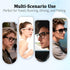 loangyunfone AI Smart Glasses with Real-Time Translation & Voice Assistant Bluetooth Sunglasses with Noise-Cancelling