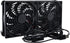 120mm 5V, 3-Degree Quiet Dual USB Fan Dual-Ball Bearings, USB Fan with L/M/H Speed Controller High Airflow Cooling Fan