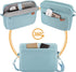 SIMTOP Waterproof Tablet Sleeve Bag, 11 inch Daily Shoulder Bag for Tablet, Crossbody Bag with Smart Organization for