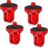 Frienda 4 Pieces Aluminum Camera Tripod Mount Adapter 1/4-20 Conversion Adapter for Tripod