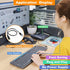 VoiceJoy 3.5mm Smartphone Headset to RJ9 Adapter Cable - 3.5mm Stereo Headphone Converter for Yealink IP Phones