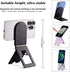 EWEMDAI 16/15/14/13/12 Phone Stand, Magnetic Phone Tripod, Foldable Cell Phone Tripods Stain-Resistant Leather & Angle