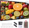 BooLooT Projector Screen 120 Inch Portable Movies Screens 16:9 Foldable Wrinkle-Resistant Fabric with