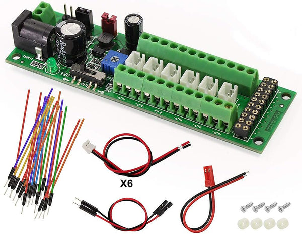 Evemodel PCB012 Power Distribution Board Self-Adapt Distributor HO N O LED Street Light